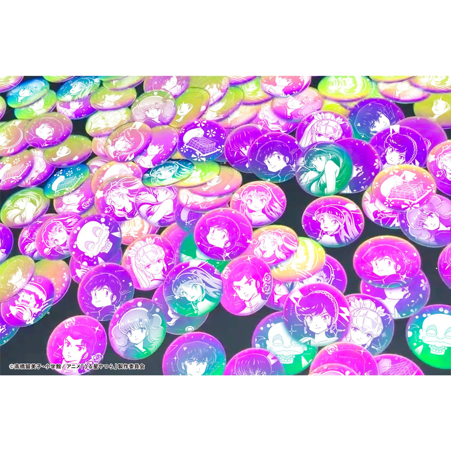 【うる星やつら】オーロラリフレクション缶バッジ レイ