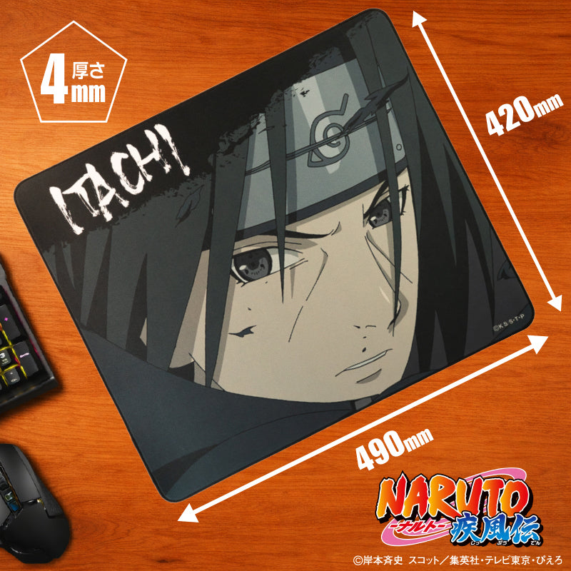 NARUTO-ナルト- 疾風伝 ゲーミングマウスパッド【ITACHI】 – BABY FAZE