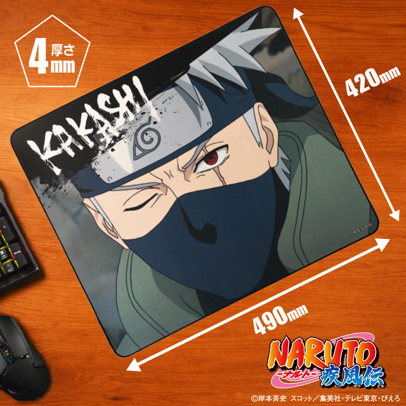 NARUTO-ナルト- 疾風伝 ゲーミングマウスパッド【KAKASHI】