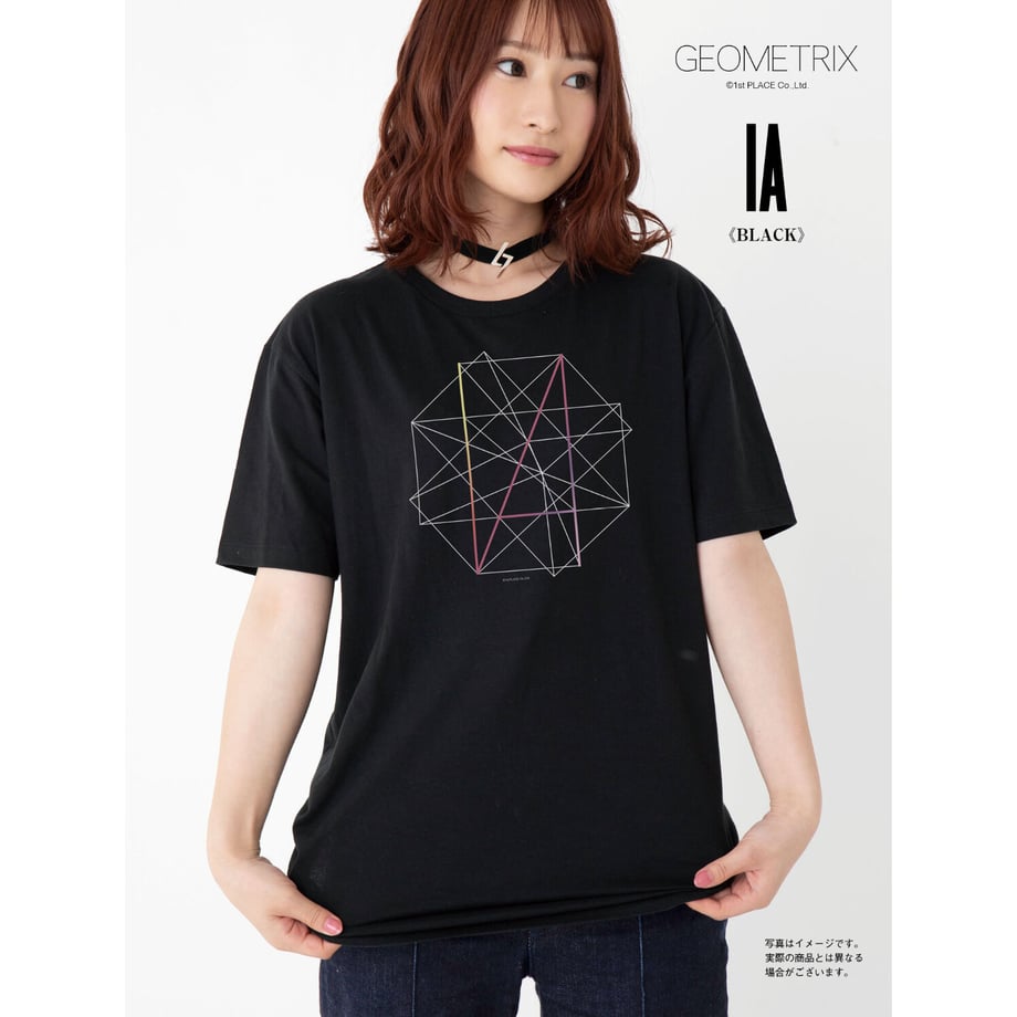 【GEOMETRIX】IA GEOMETRIX Tシャツ／ブラック／L