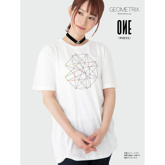【GEOMETRIX】ONE GEOMETRIX Tシャツ／ホワイト／XXL