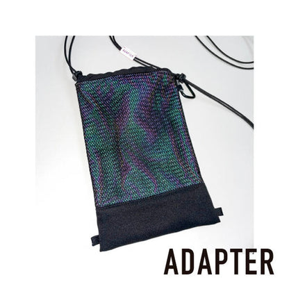 【LIGHT FORCE】"ADAPTER" リフレクターメッシュサコッシュ