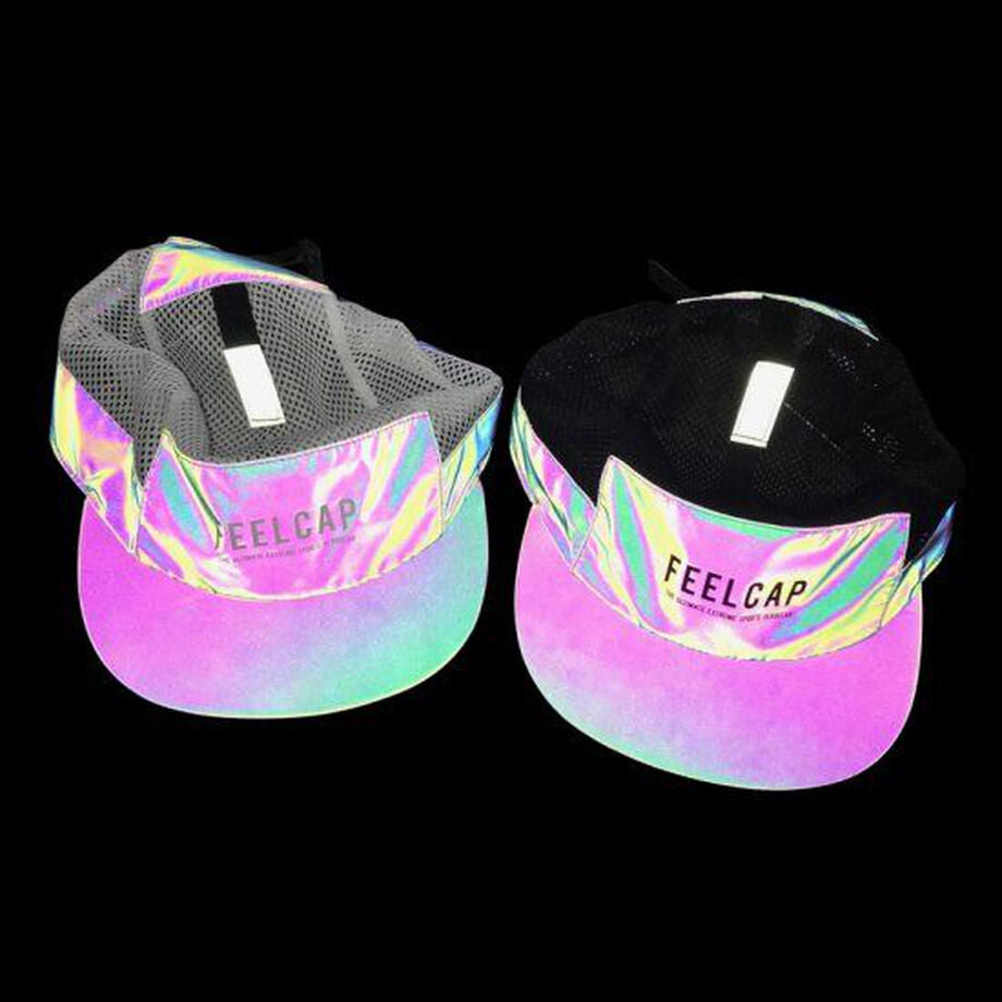 【LIGHT FORCE】FEELCAP NORTHERN LIGHTS NIGHT RUN CAP／Black