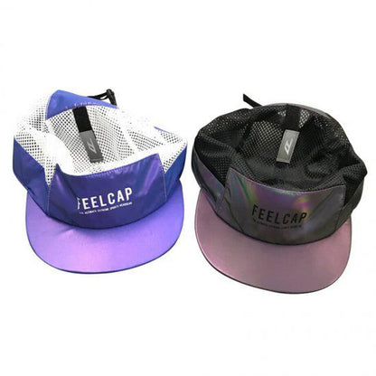 【LIGHT FORCE】FEELCAP NORTHERN LIGHTS NIGHT RUN CAP／Black