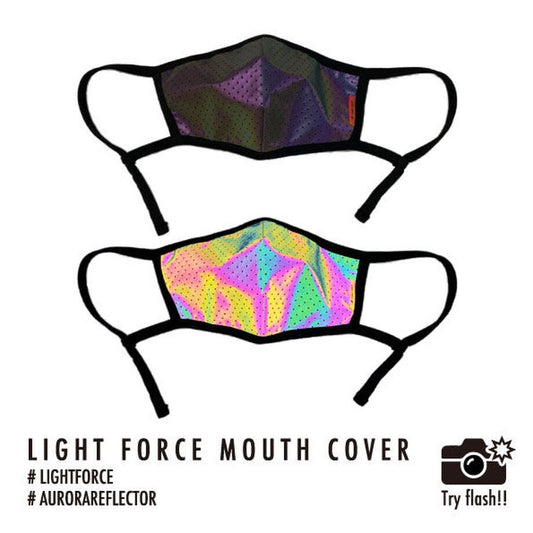 【LIGHT FORCE】Mouth cover／Green/Lサイズ