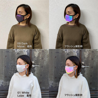 【LIGHT FORCE】Mouth cover／Red/Mサイズ