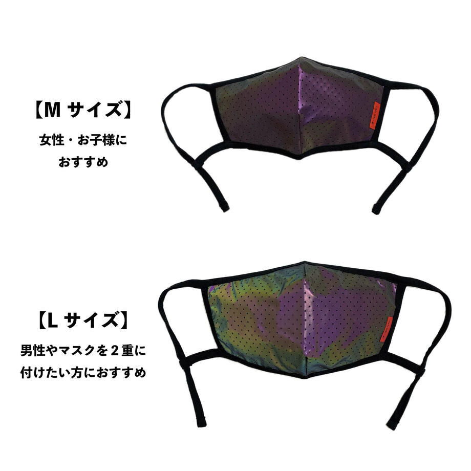 【LIGHT FORCE】Mouth cover／Red/Mサイズ
