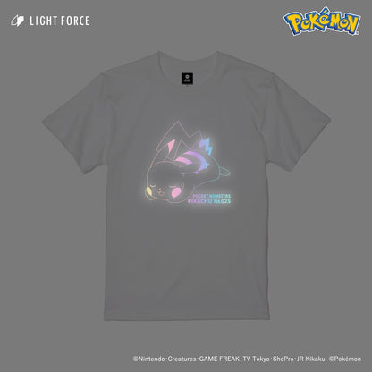 【ポケットモンスター】リフレクターTシャツ ピカチュウ／ホワイト／130