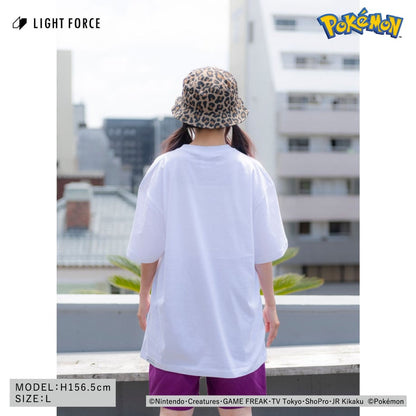 【ポケットモンスター】リフレクターTシャツ ピカチュウ／ホワイト／130