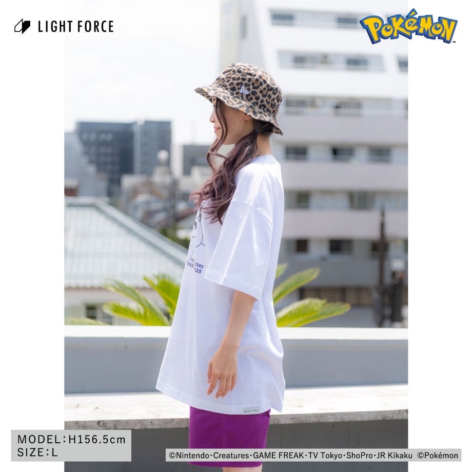 【ポケットモンスター】リフレクターTシャツ ピカチュウ／ホワイト／130