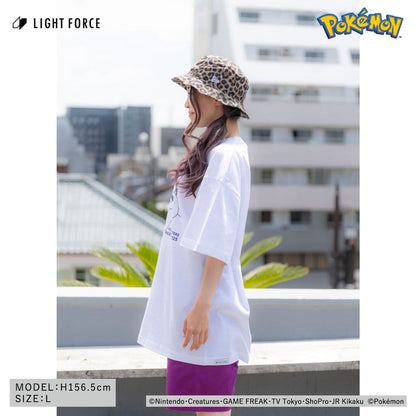 【ポケットモンスター】リフレクターTシャツ ピカチュウ／ホワイト／130