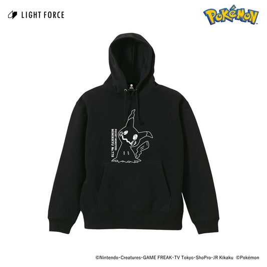 【ポケットモンスター】リフレクターパーカー ミミッキュ／ブラック／XL
