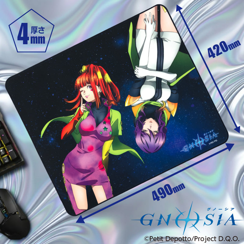 アニメ GNOSIA グノーシア ゲーミングマウスパッド【SQ／ジナ】