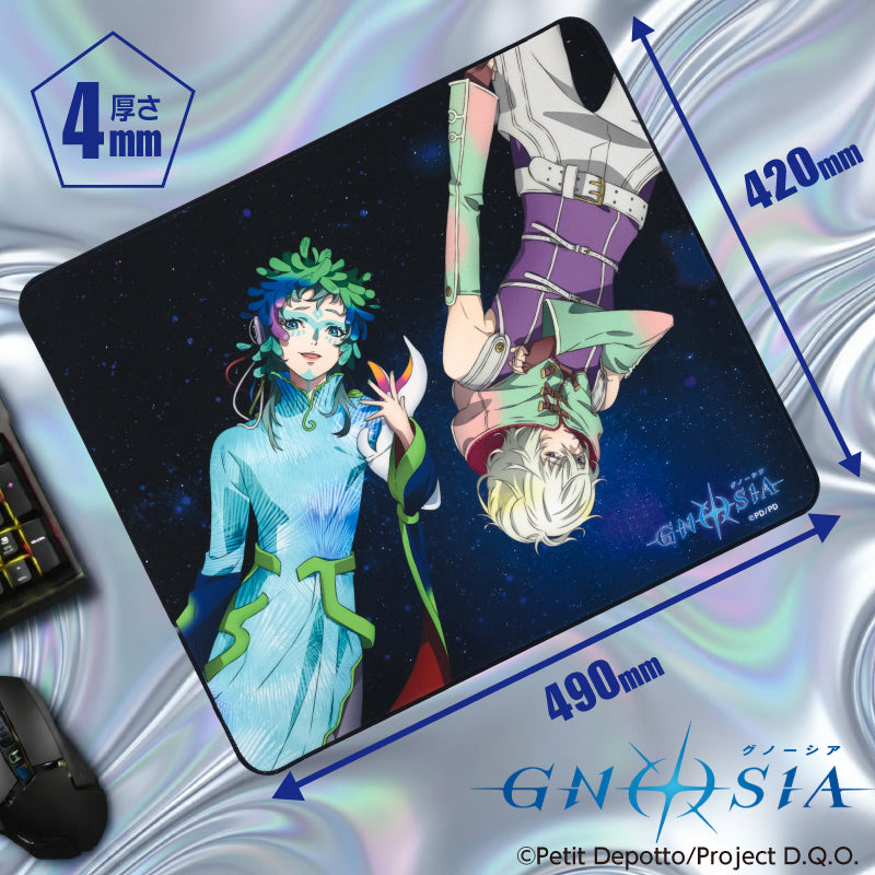 アニメ GNOSIA グノーシア ゲーミングマウスパッド【ラキオ／レムナン】
