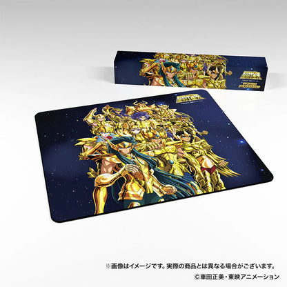 聖闘士星矢 ゲーミングマウスパッド【黄金聖闘士12人集結】